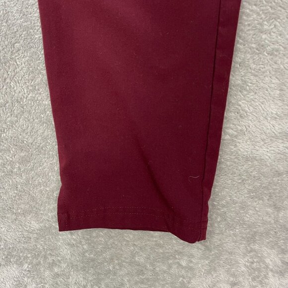 FIGS Women's Scrub Pants XS‎ Comfort Waistband Workwear Burgundy Nurse Hospital - Picture 7 of 16